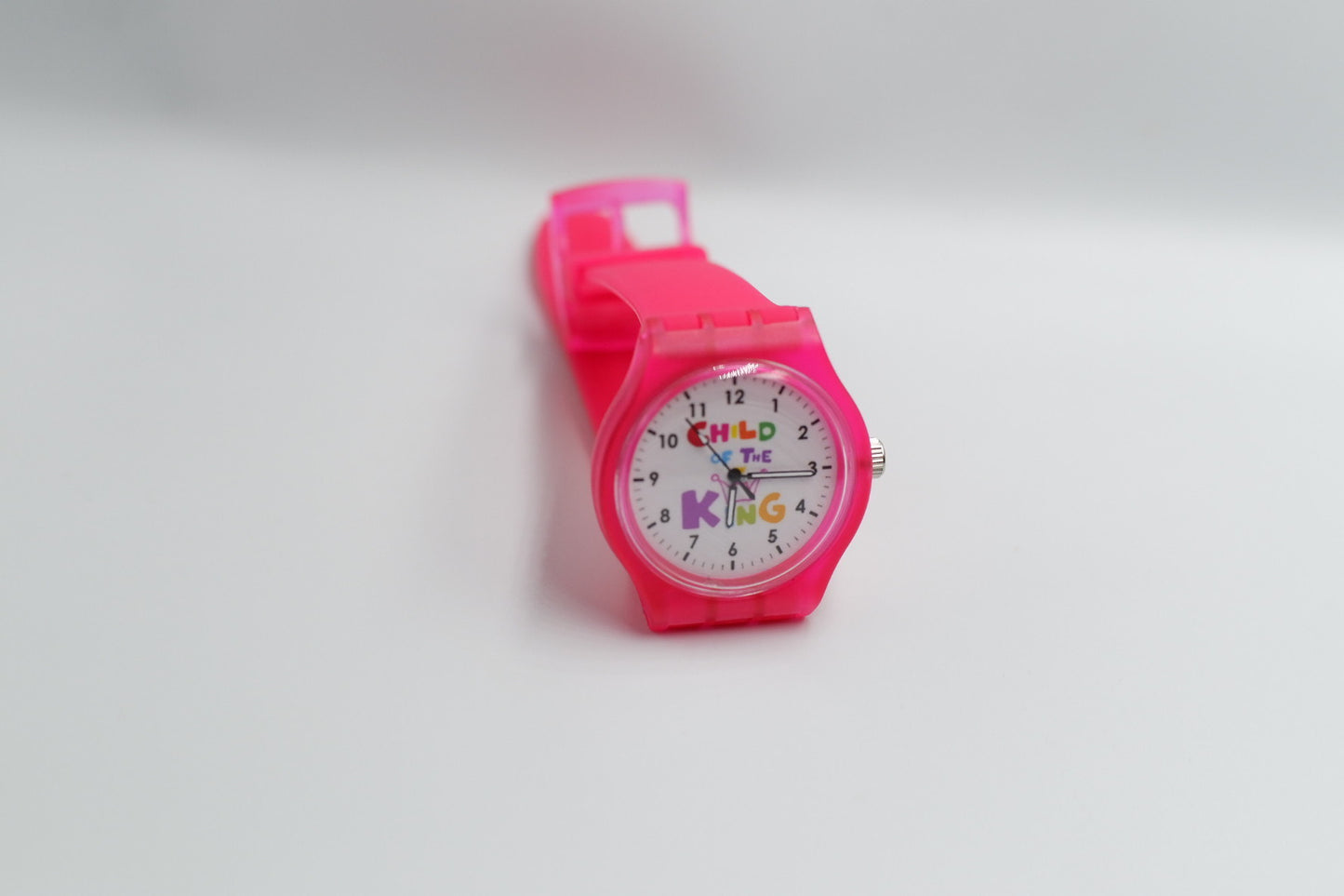 PINK "CHILD OF THE KING" SPORTS WATCH