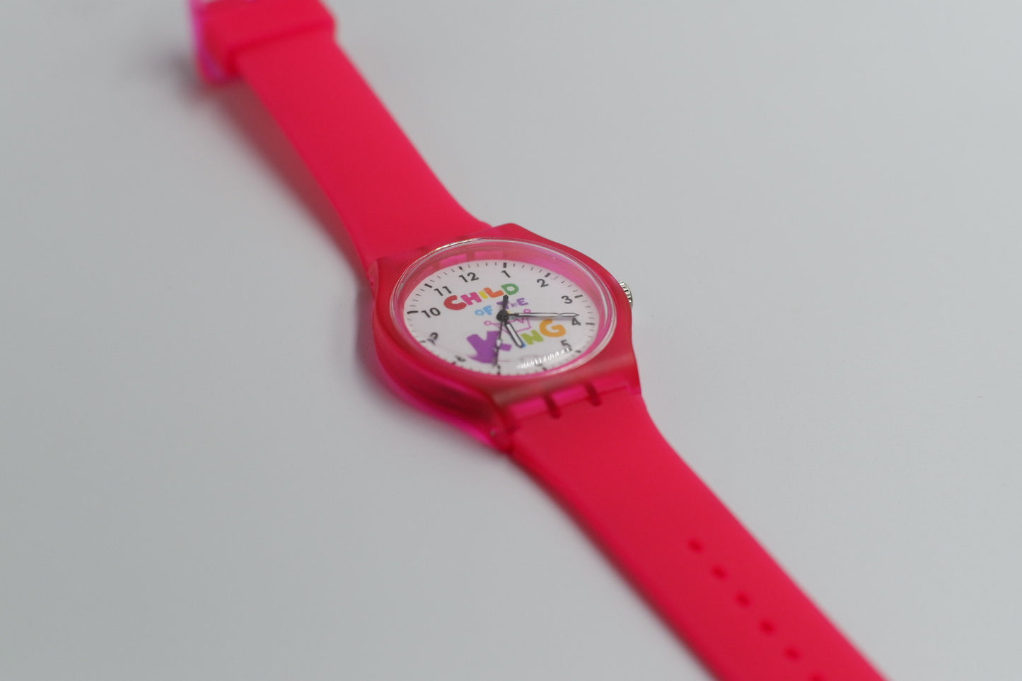 PINK "CHILD OF THE KING" SPORTS WATCH