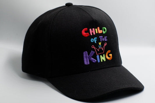 BLACK CAP "CHILD OF THE KING"