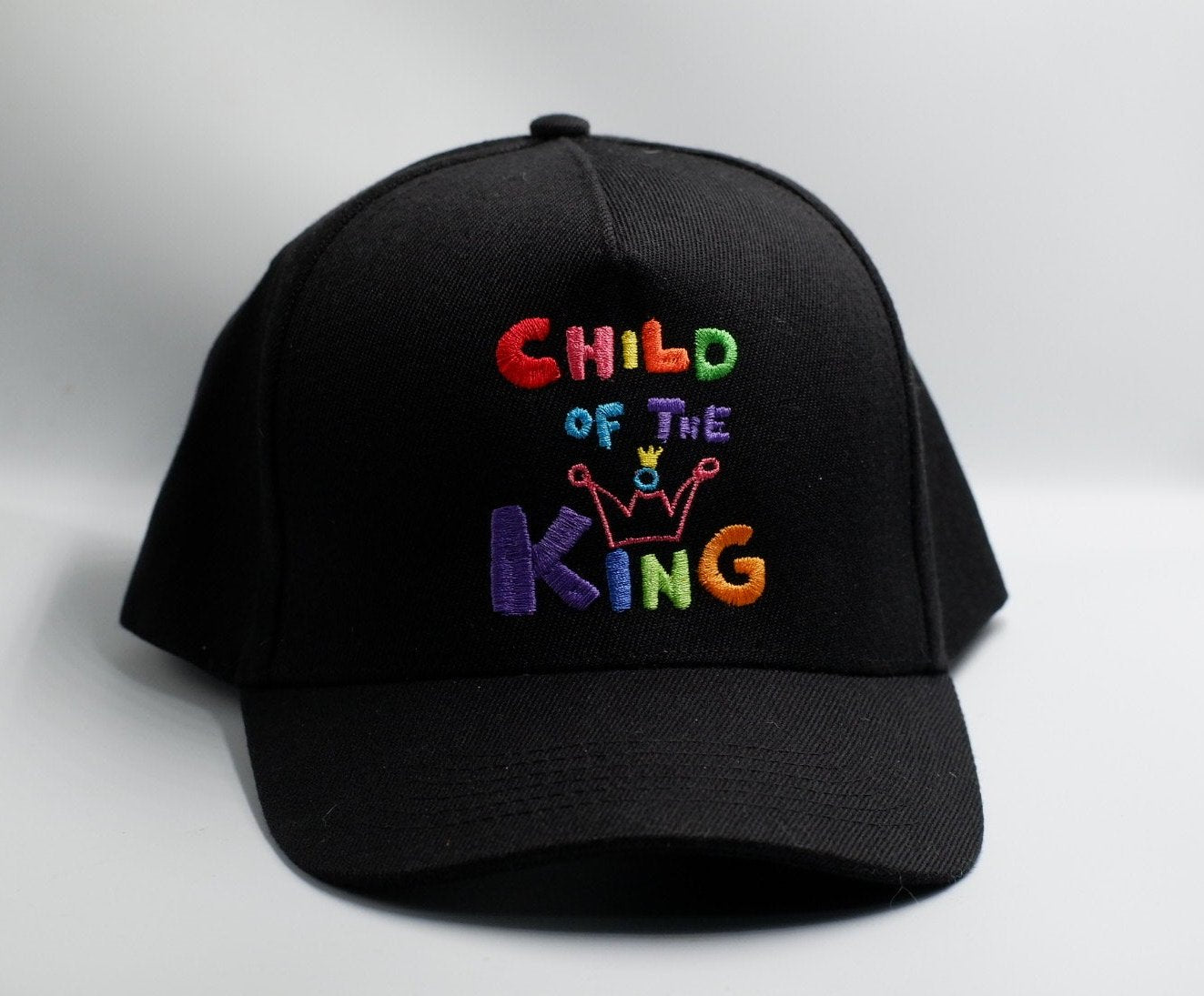 BLACK CAP "CHILD OF THE KING"
